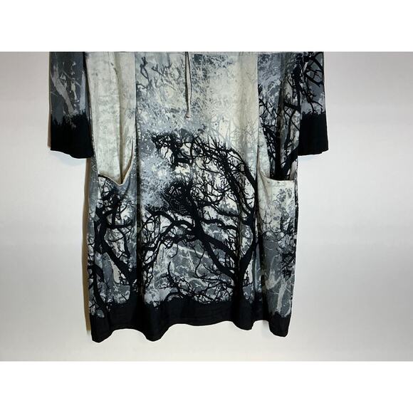 Izabel London Womens Dress Black white Blend Trapeze & Swing Size XXL - Picture 2 of 5